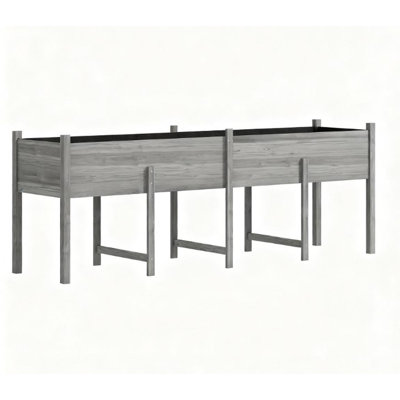 Raised Garden Bed (Gray)