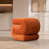 Velours orange sélectionné