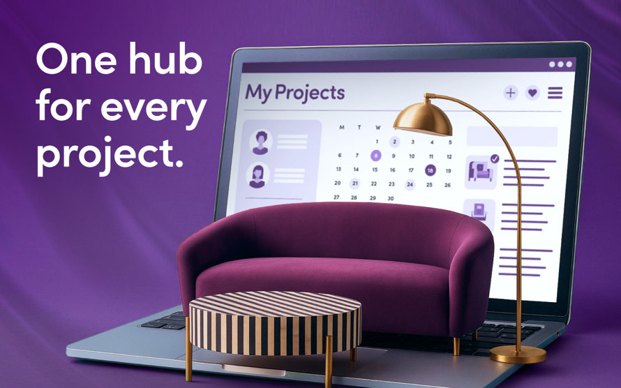 One hub for every project. My Projects.