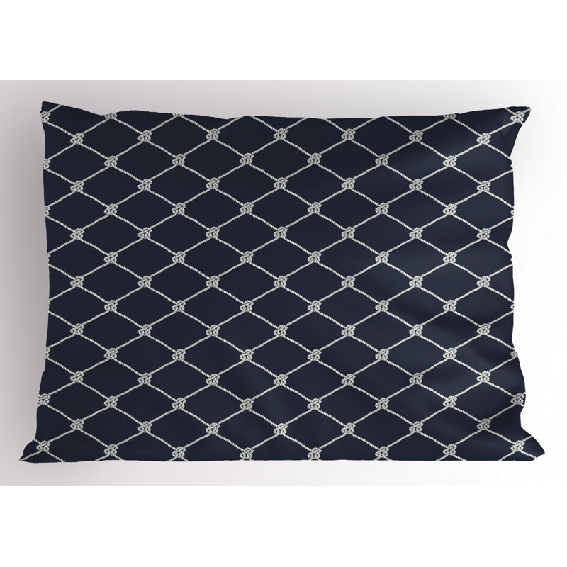 Polyester Geometric Sham Set, Twin