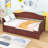 Twin Size Wood Daybed with Twin Trundle-1181452370