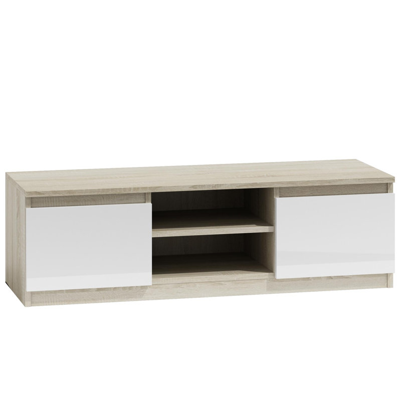 Delancey TV Stand, 36" H x 140" W x 40" D, Oak