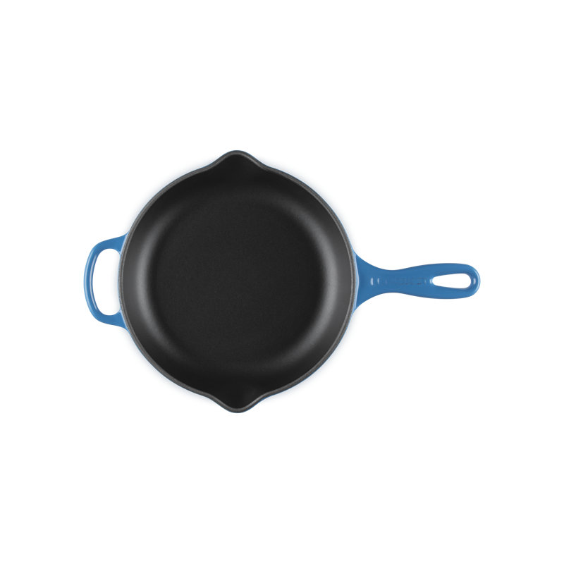 Le Creuset Enameled Cast Iron Skillet, 10.25", Marseille
