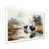 White Single Picture Framed