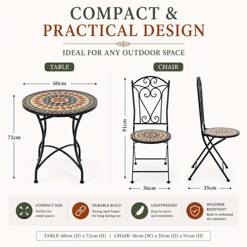 Patio Dining Set with