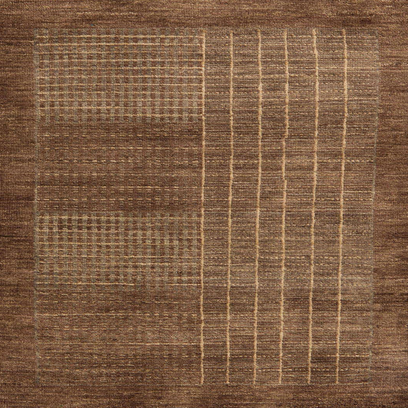 Abstract Indoor Rug, Square 5'