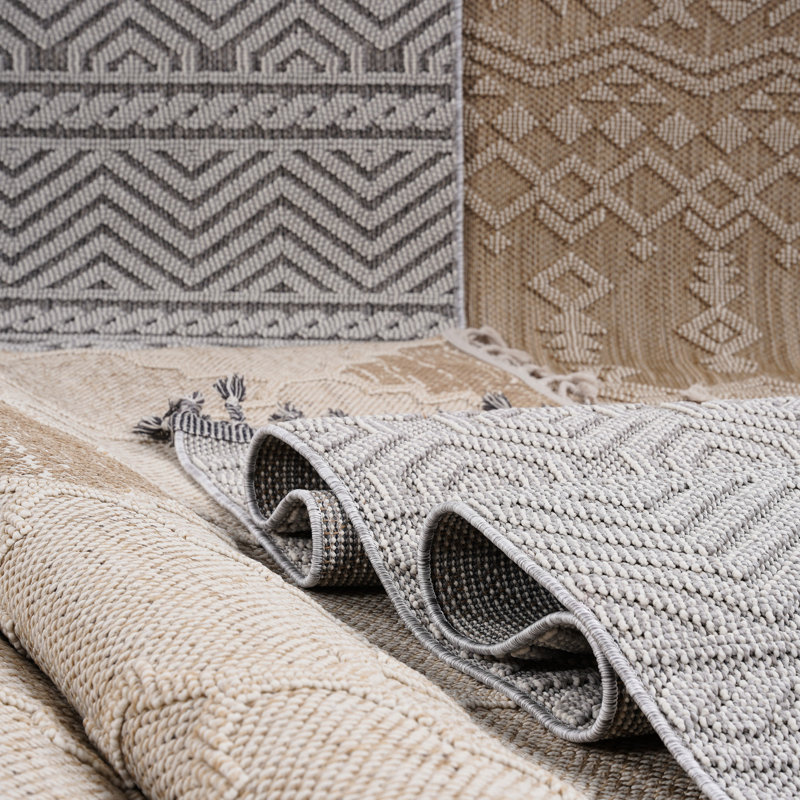 2X8 Area Carpet With White/ Medallion - Stain , Non-Shedding, And Pet-, For Nursery Floor Rug Versatile Living, Dining, Bedroom Areas
