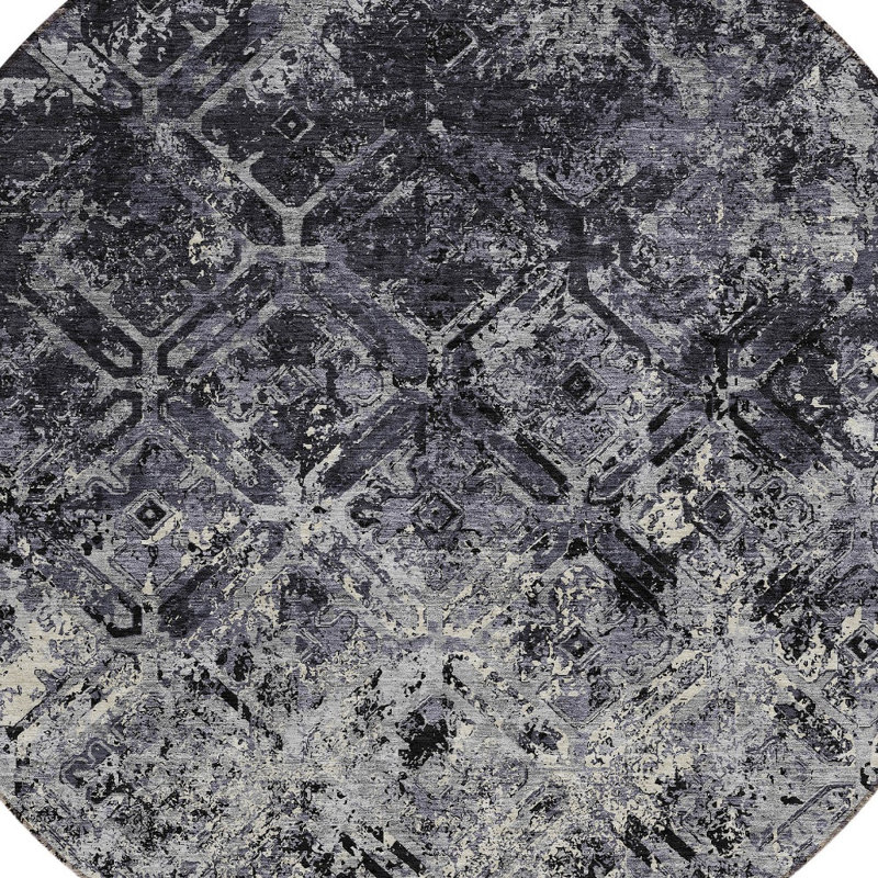 Tapis rond 8 po