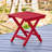  Grandview Assembled Folding Square Outdoor Side Table-670073272