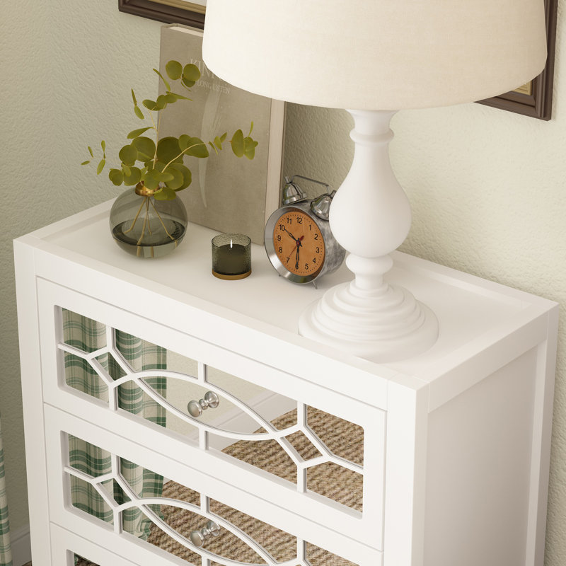 26'' W 3 - Drawer Dresser, White