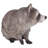 Raccoon Sitting Statue