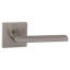 Flat Privacy (Bed & Bath) Door Lever with Square Rosette