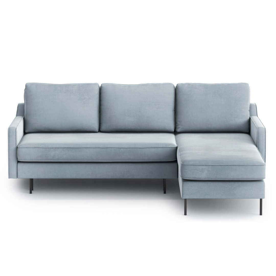 Ecksofa Wyndmoor mit Bettfunktion