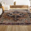 Tapis beige / bleu Sarok-976574581
