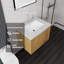 Meuble-lavabo flottant 24 po avec lavabo et porte à fermeture en douceur 24 po-133585806-133585813