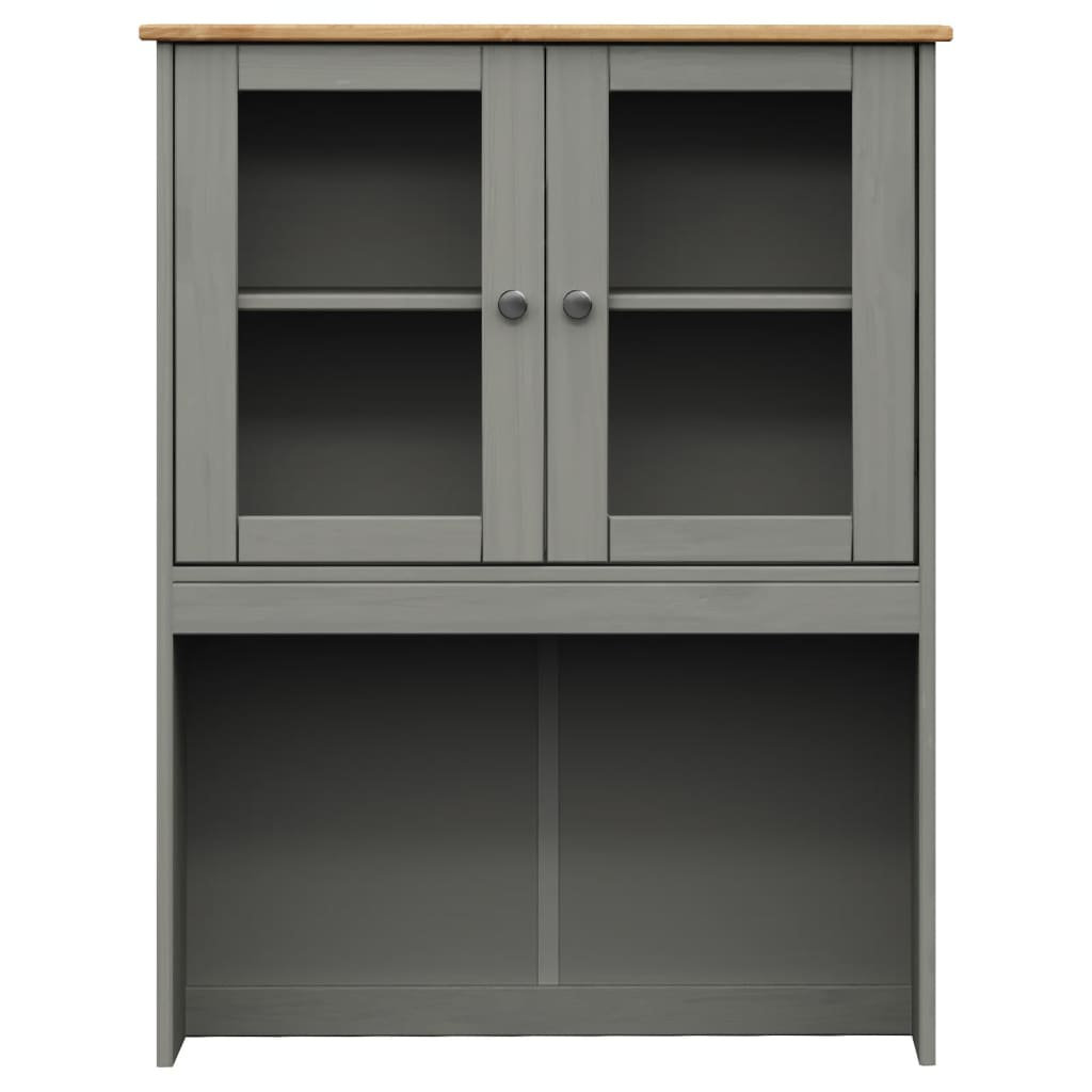 Solid Wood Pine Display Cabinet