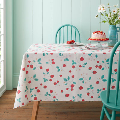 Strawberry Garden Table Cloth