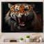 «Tiger Stripes Of Power II» sur toile-428791711-428791710