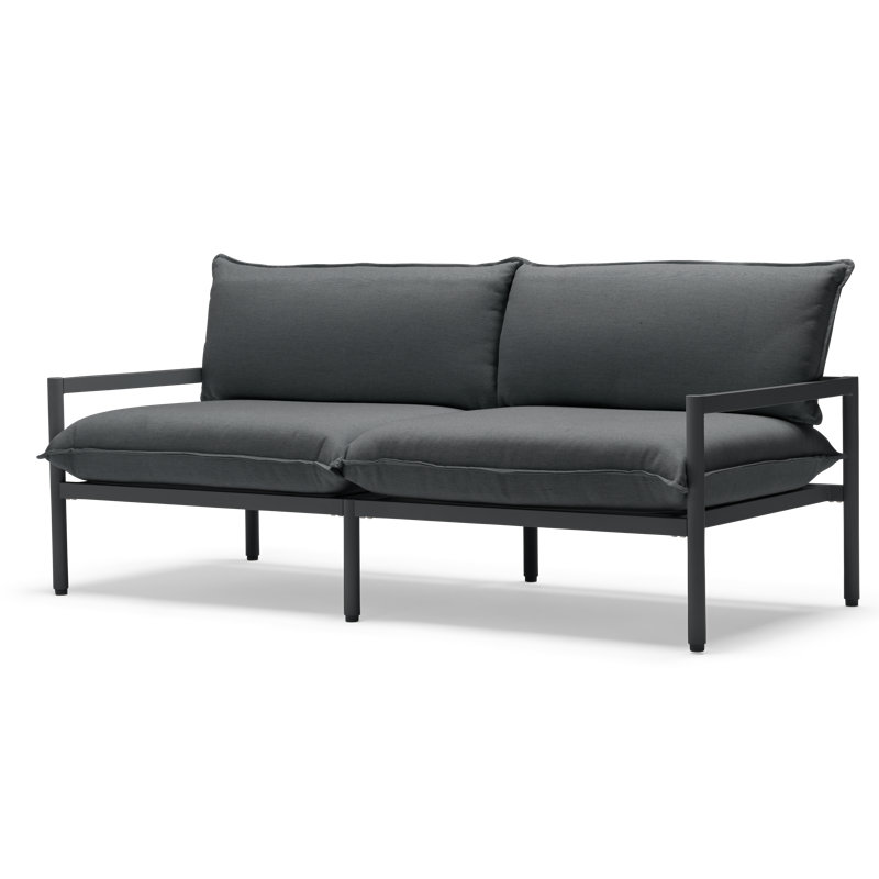 Terra Outdoor 2 - Seat Loveseat, Charcoal