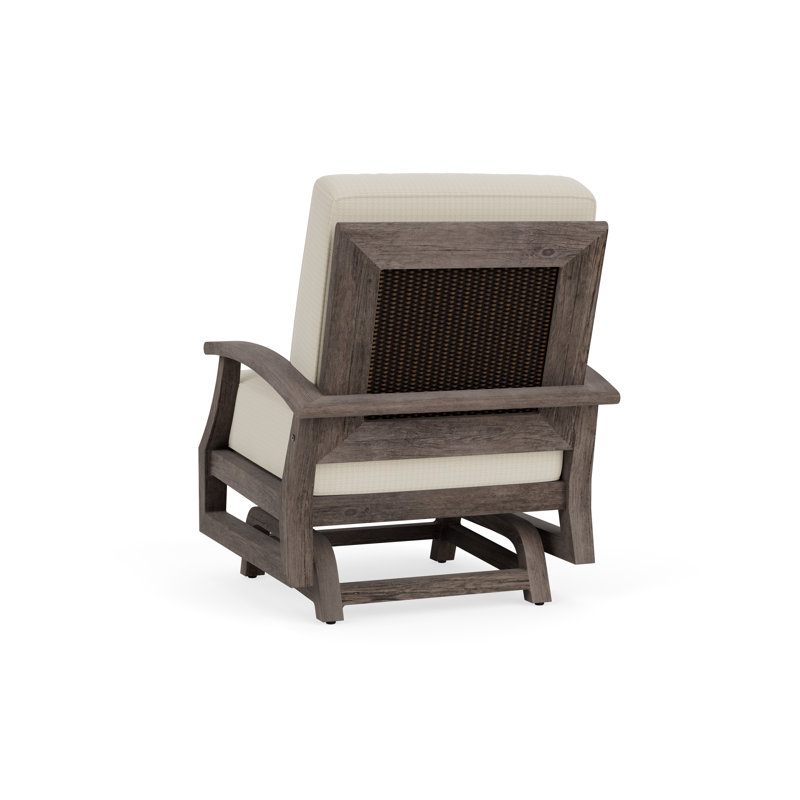 Frontier Outdoor Rocker Chair, Mink, Callen Pearl