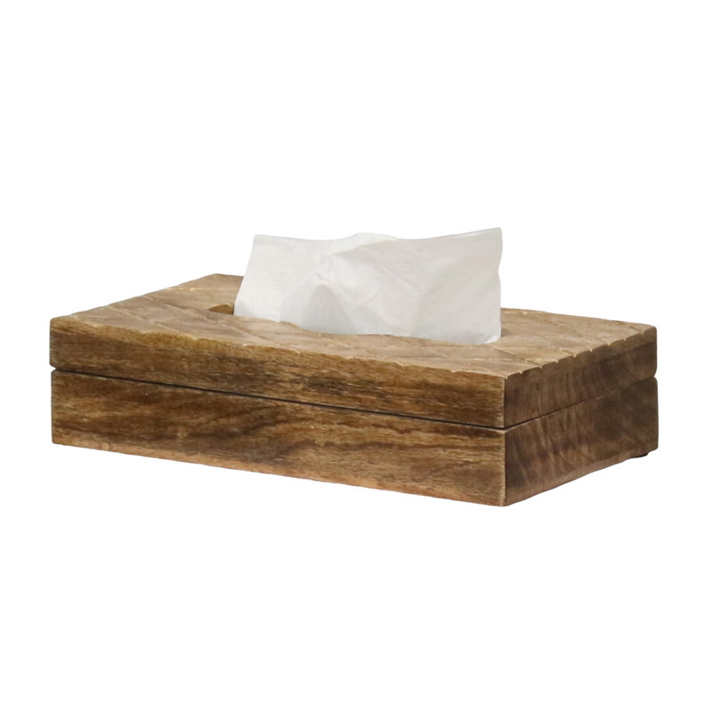 Wood Standing Napkin Holder