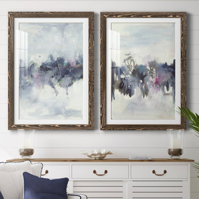 Birds I " Birds I " 2 - Pieces Painting Print