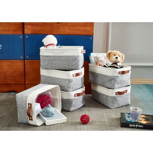 COOREL Bac de rangement en tissu COOREL - Wayfair Canada