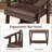 Camdynn Wood Outdoor 24.5'' Counter Stool-1941468255