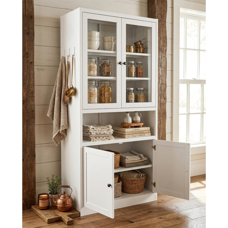 Armoire de rangement robuste en métal avec tablettes réglables, 72 po de hauteur, organisateur de bureau et de garage autoportant