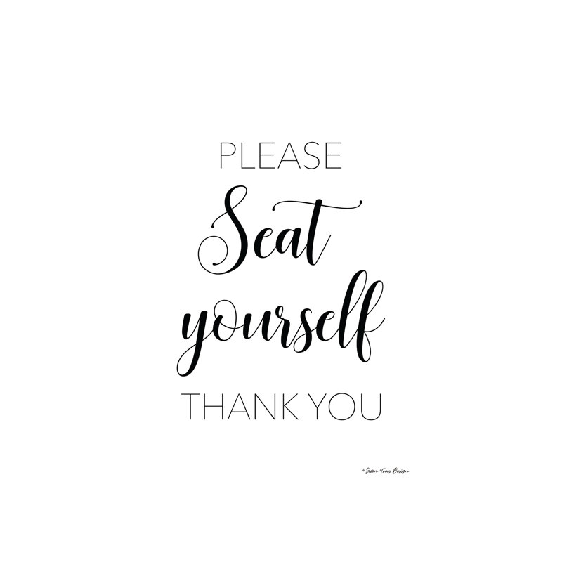 Please Seat Yourself - Wrapped Canvas Print, 66.04 cm H x 45.72 cm W x 1.91 cm D