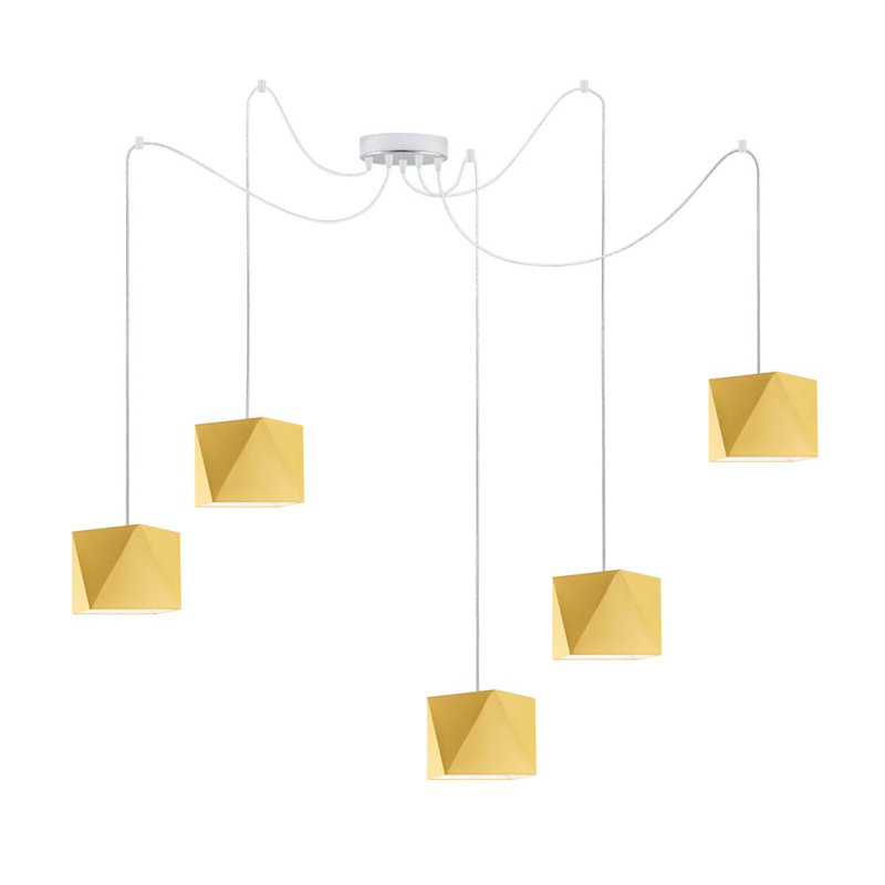 Thursa 5 - Light Pendant, Mustard Yellow