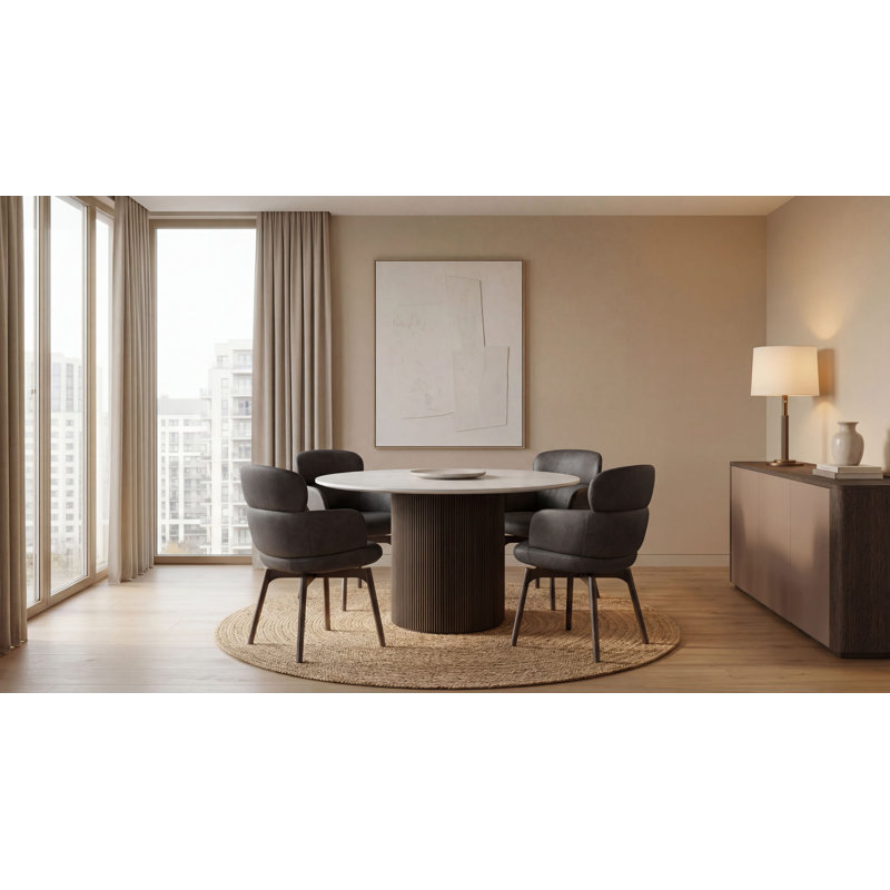 Vienna Dining Table, Brown