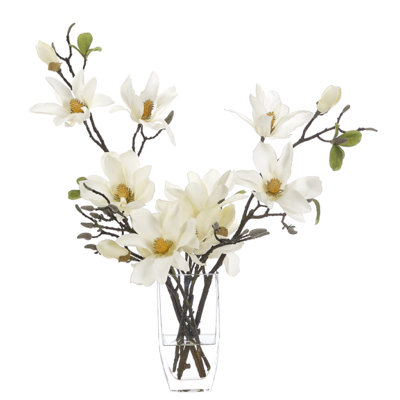 Magnolia Floral Arrangement in Jar