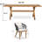 Braylin 6 - Person Wicker Patio Dining Set with Rectangular Table , Cushions Included