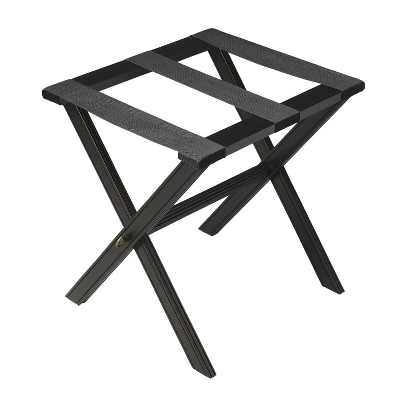 Anthony Luggage Rack, Black