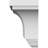 Endurathane Ashford Crosshead, 100" Bottom Width x 109 3/4" Top Width x 9 5/8"H x 1 1/4"P, Factory Primed-109212481