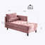 Chaise longue en velours Ramm-1366602730