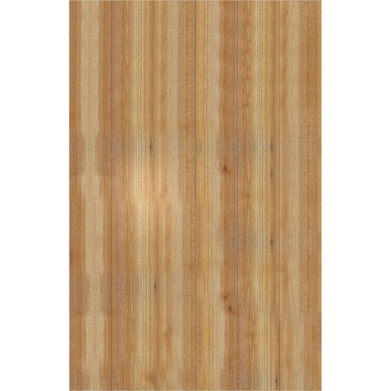TimberCraft 5 3/8 "planches encadrées avec panneaux n-batten, cèdre rouge de l'Ouest (par paire), 21 1/2 po, 25 po