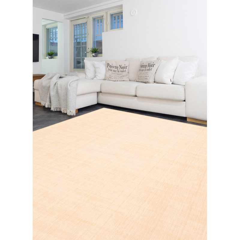 Tapis ivoire Kashkuli Gabbeh 7 pi 11 po x 11 pi 3 po