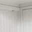 Armoire d'appoint en métal avec rangement à trois niveaux-108146942