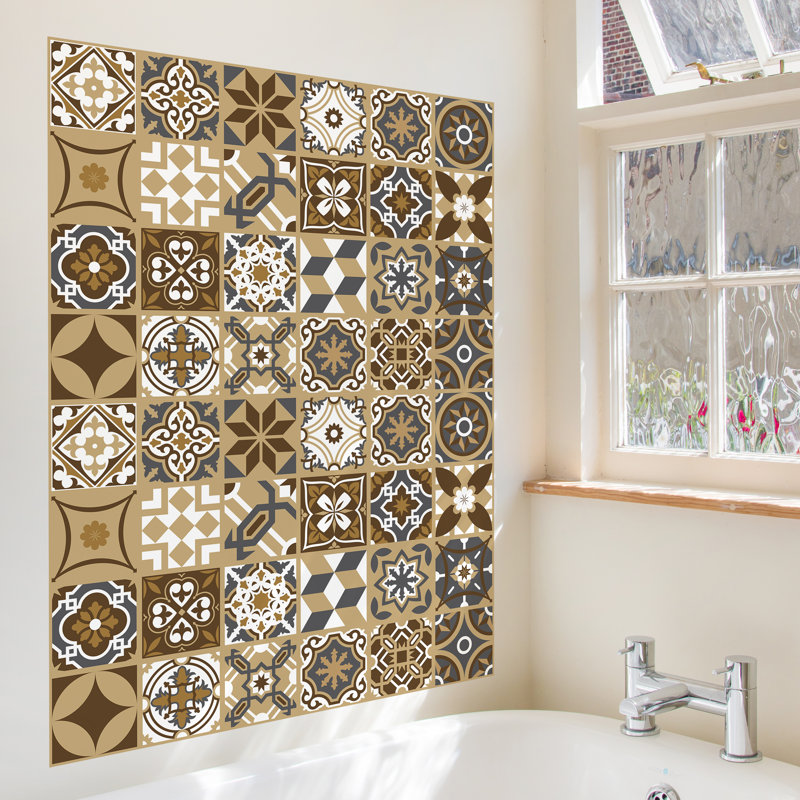Ahoskie Abstract Tile Decal
