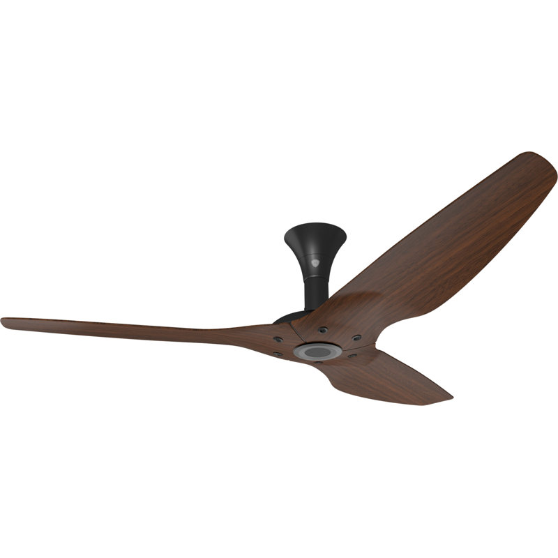 Haiku Smart Downrod Ceiling Fan, Black, 52 inches