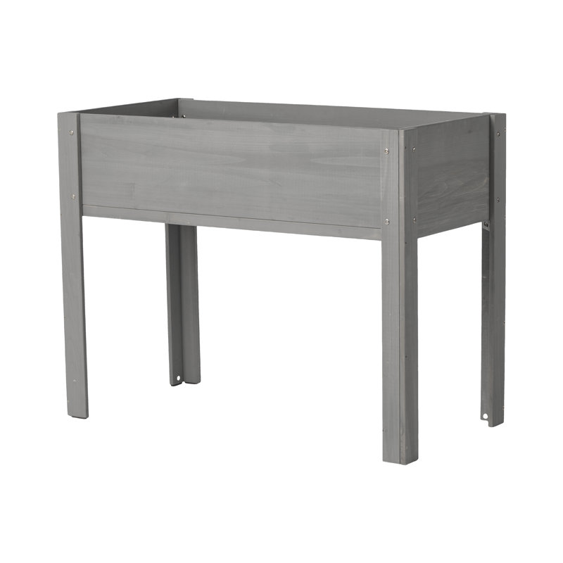 Pot à fleurs surélevé en bois