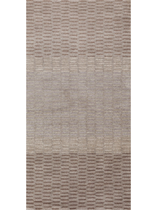 Mica Abstract Area Rug in Taupe/Brown/Lavender, Rectangle 8' x 10'