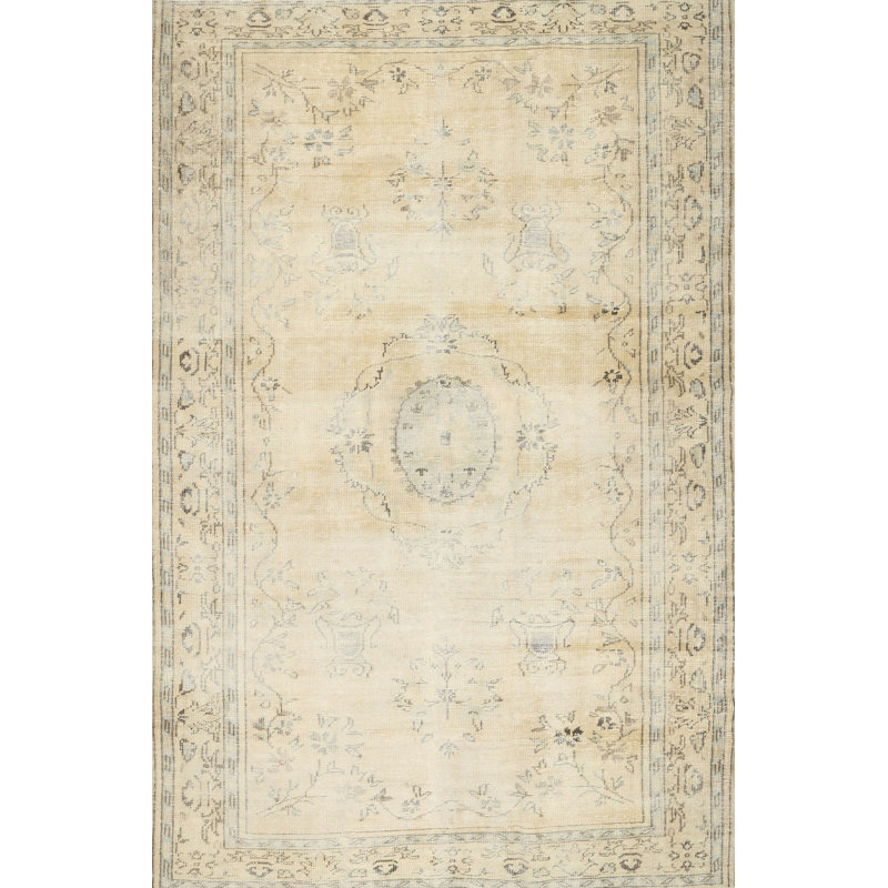 Gris oriental/brun Tapis décoratif Kessel, Rectangle 2 pi x 4 pi