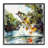 Fish Jumping Splash Giclee Art by LSR Design Studio-1852570476-1852570472