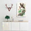 Whip Poor Will Birds Butterflies by John Audubon - Wrapped Canvas Painting-55305183