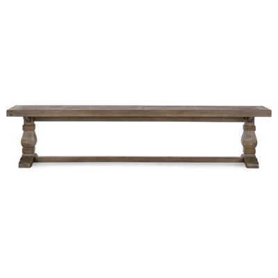 Caleb 83" Bench Distressed Brown