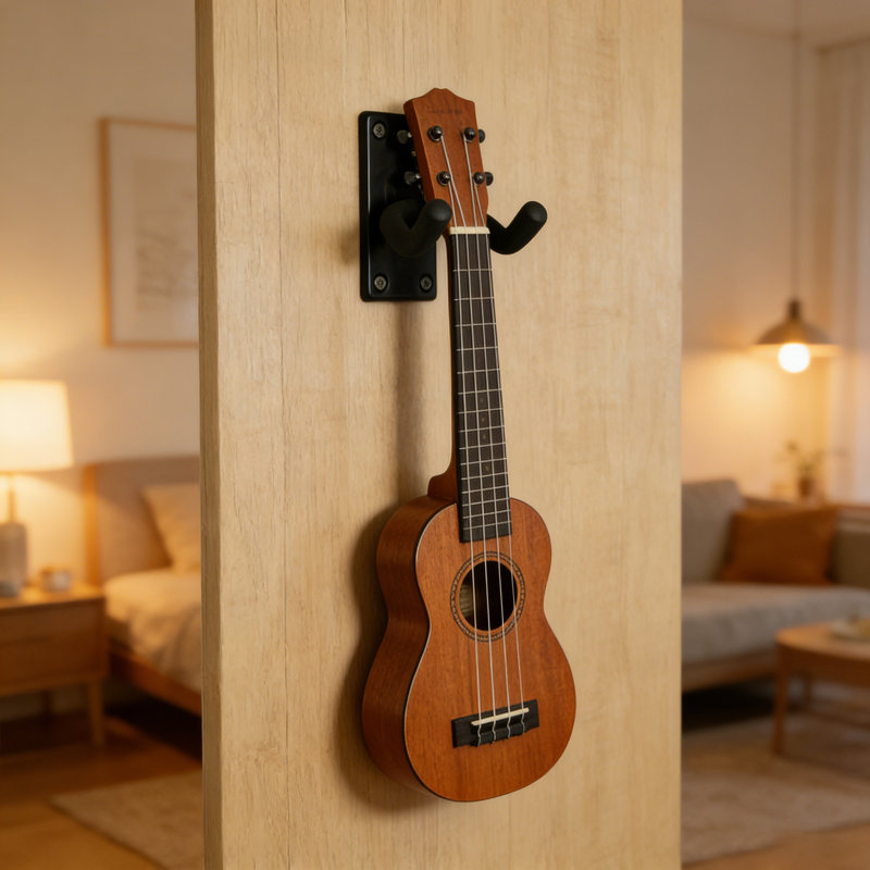 Ensemble de 2 crochets muraux pour guitare