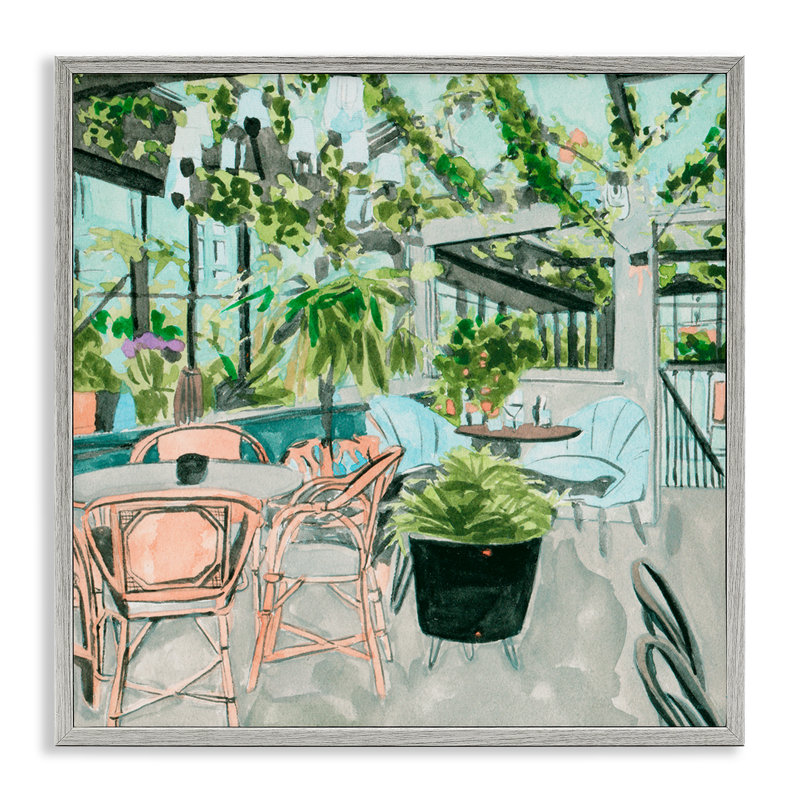 «Giclee Art» par Melissa Wang, Estampe numérique Farmhouse, H 17 po x l 17 po